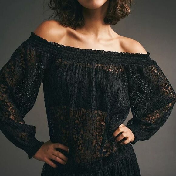 Free People Carina Meadow Lace Dress Size S NWOT - Picture 1 of 3